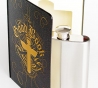 fles in een boek - good book