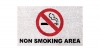 Deurmat Non smoking area