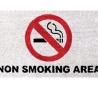 Deurmat Non smoking area